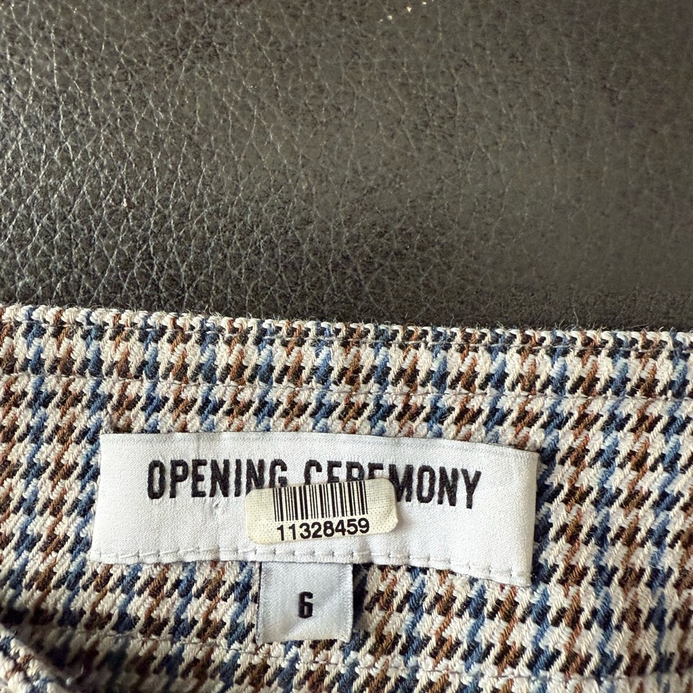 Opening Ceremony Houndstooth Patterned Pants - image 4